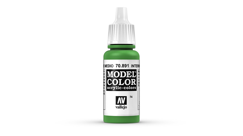 AV Vallejo Model Color 17ml - Intermediate Green (VAL891)