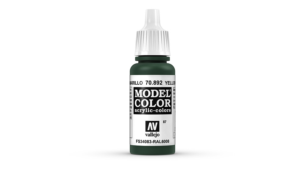 AV Vallejo Model Color 17ml - Yellow Olive (VAL892)