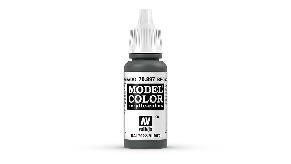 AV Vallejo Model Color 17ml - Bronze Green (VAL897)