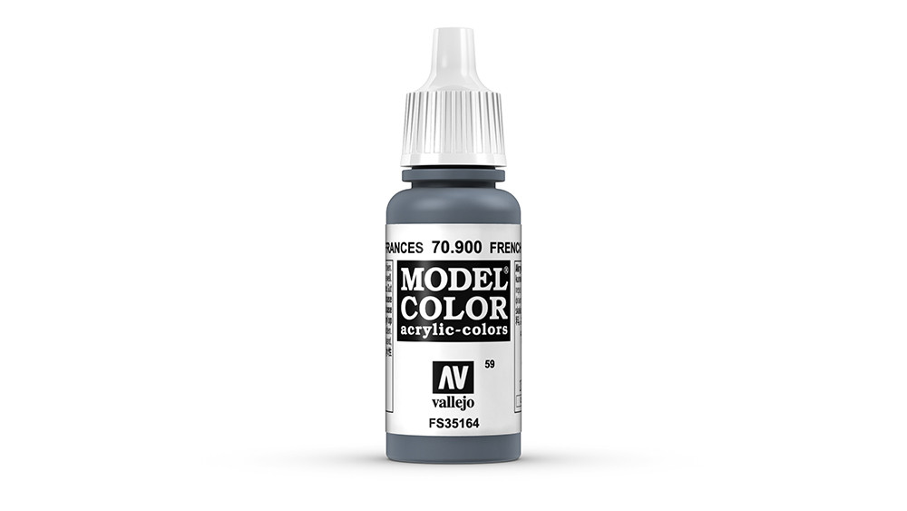 AV Vallejo Model Color 17ml - French Mirage Blue (VAL900)