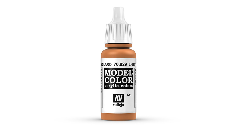 AV Vallejo Model Color 17ml - Light Brown (VAL929)