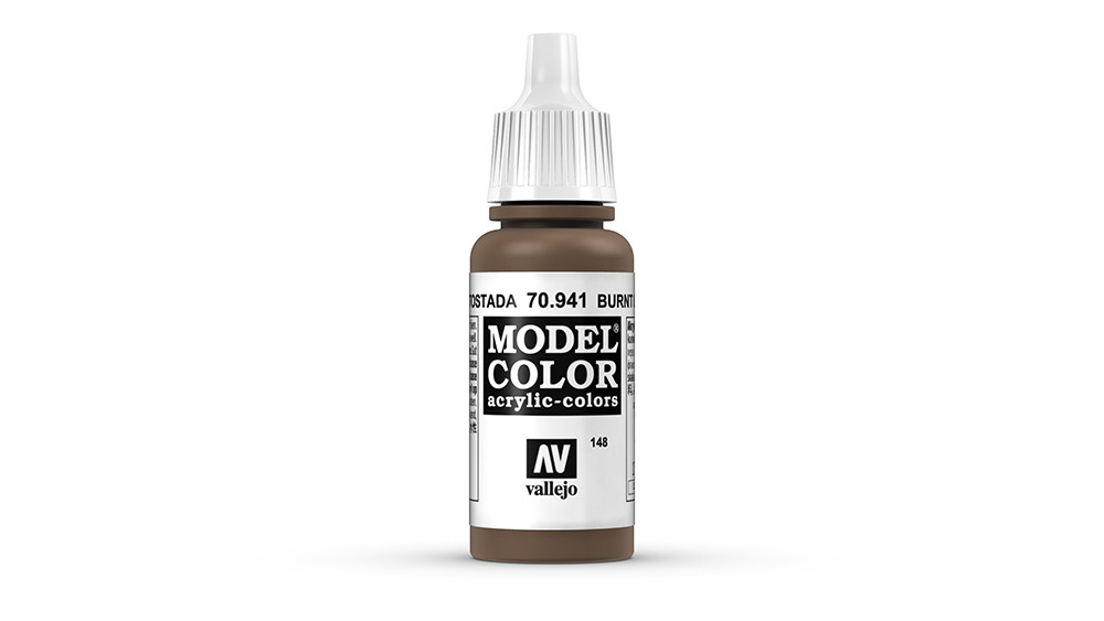AV Vallejo Model Color 17ml - Burnt Umber (VAL941)