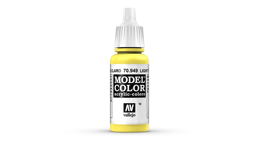 AV Vallejo Model Color 17ml - Light Yellow (VAL949)