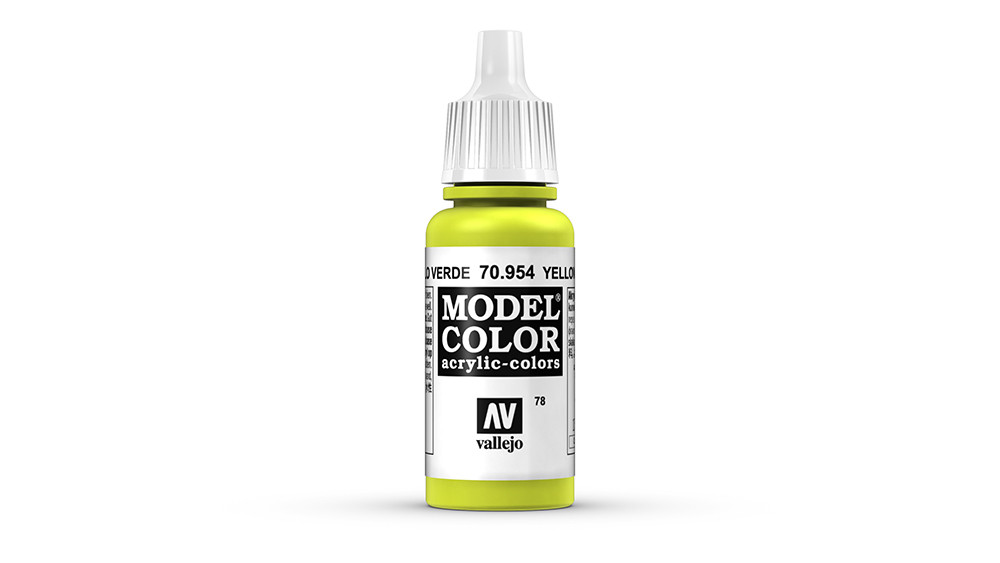 AV Vallejo Model Color 17ml - Yellow Green (VAL954)