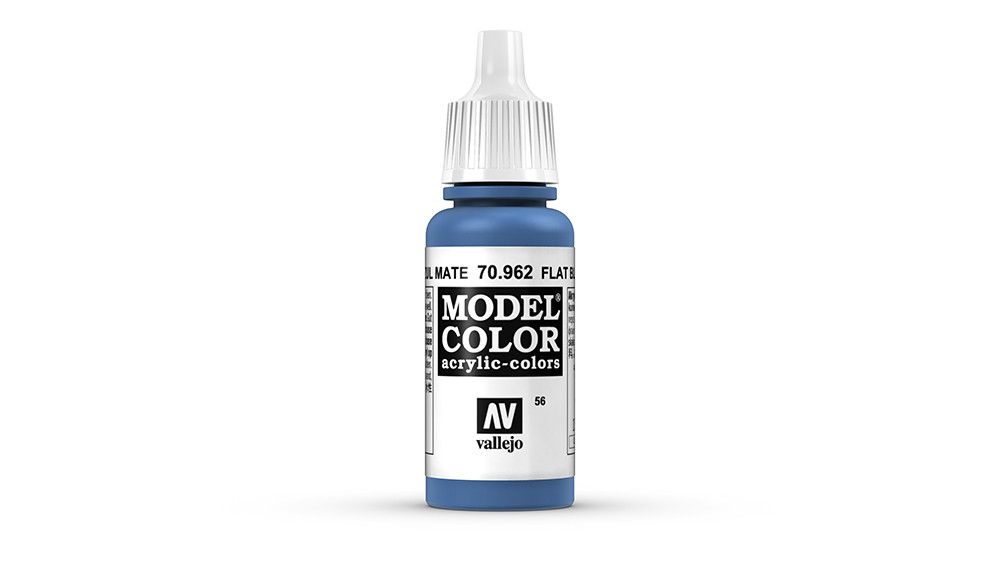 AV Vallejo Model Color 17ml - Flat Blue (VAL962)