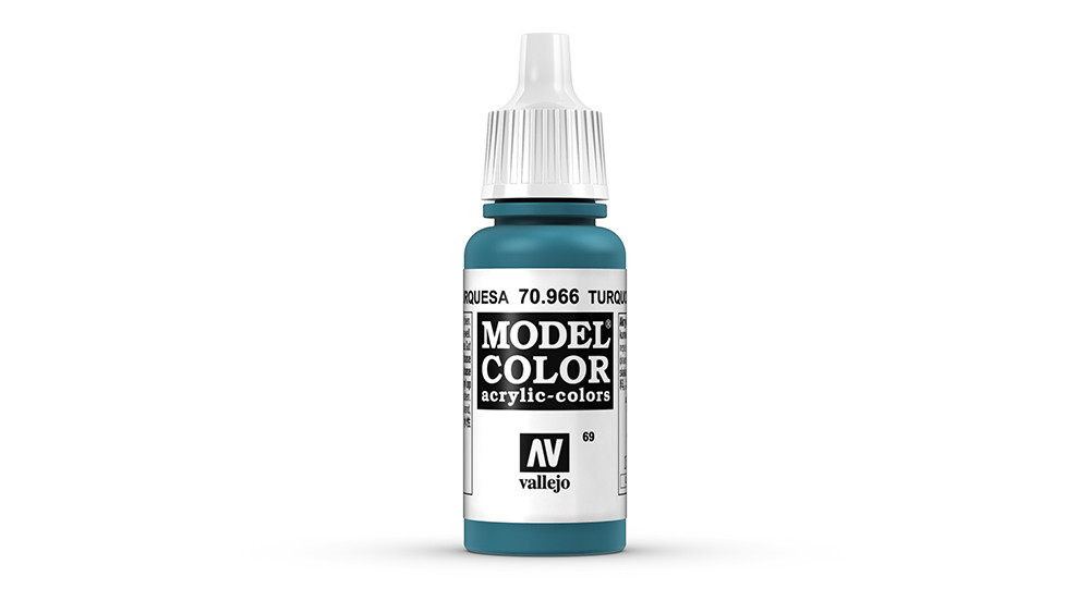 AV Vallejo Model Color 17ml - Turquoise (VAL966)