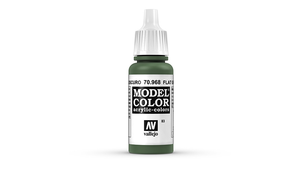 AV Vallejo Model Color 17ml - Flat Green (VAL968)