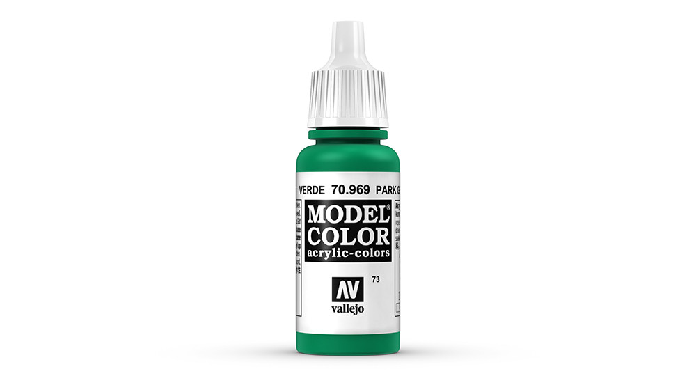 AV Vallejo Model Color 17ml - Park Green Flat (VAL969)