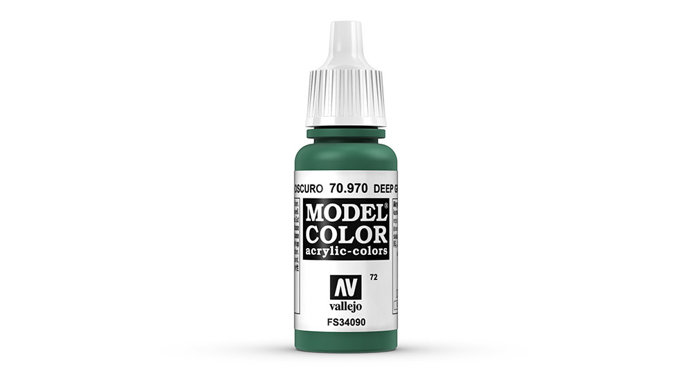 AV Vallejo Model Color 17ml - Deep Green (VAL970)
