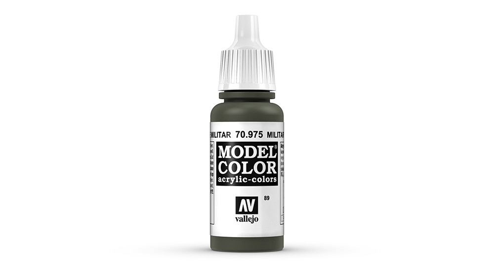AV Vallejo Model Color 17ml - Military Green (VAL975)