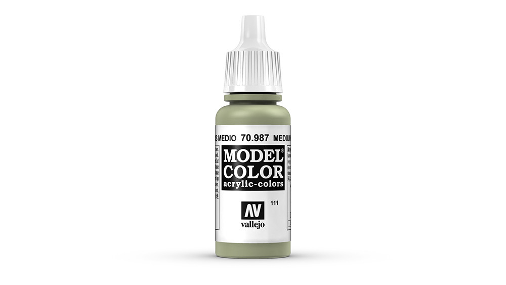 AV Vallejo Model Color 17ml - Medium Grey (VAL987)