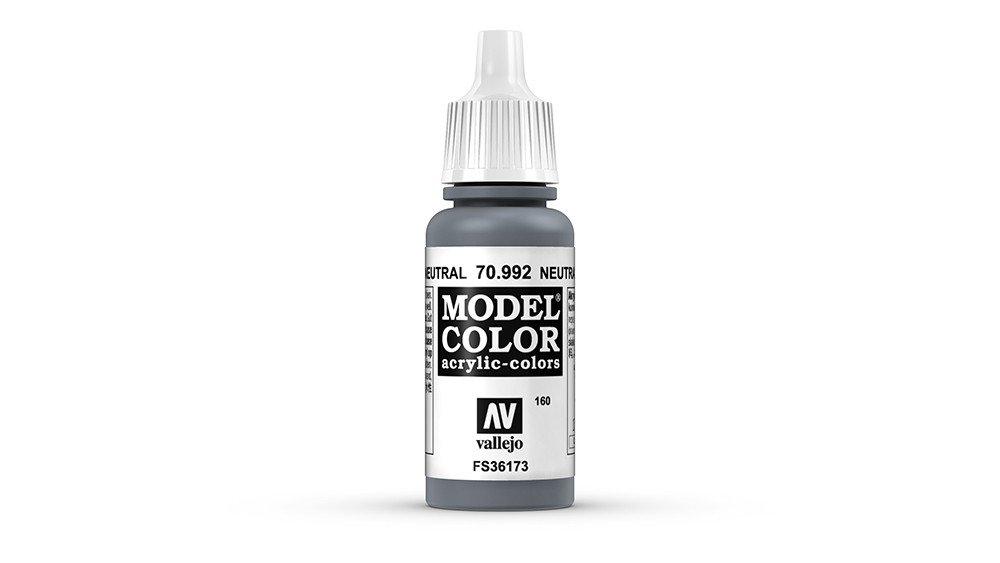 AV Vallejo Model Color 17ml - Neutral Grey (VAL992)