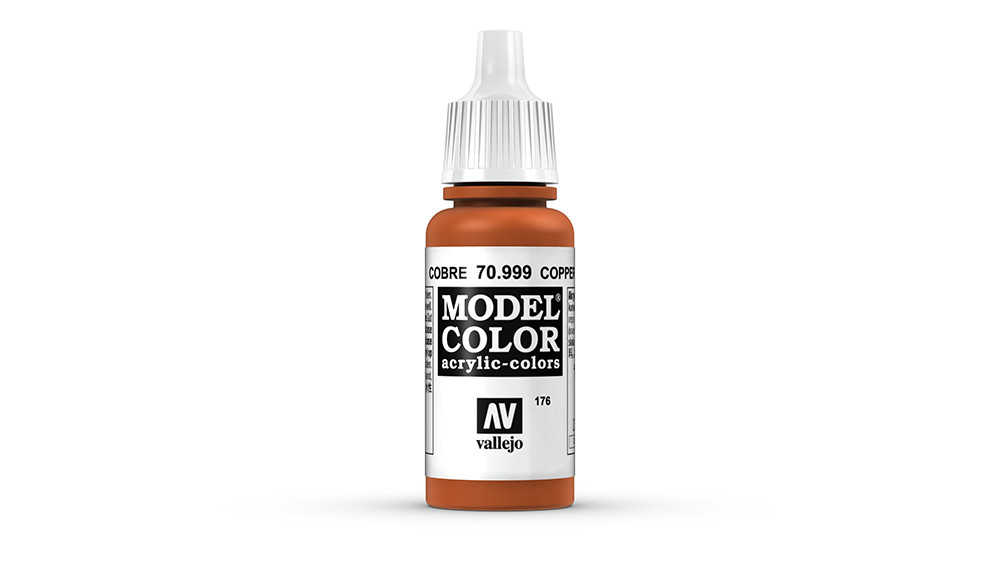 AV Vallejo Model Color 17ml - Metallic Copper (VAL999)