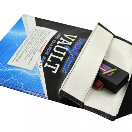 Voltz Charge Vault LiPO Sack/Bag Large 23cm X 30cm (VZ1000)