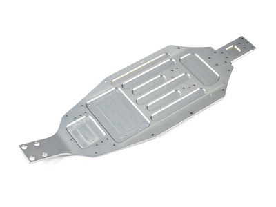 Xray XB2 Alu Chassis 1-Piece - 2.5mm - Short - Swiss 7075 T6 (XR321120)