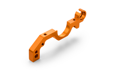 Xray Alu Lower Bulkhead Rear - Swiss 7075 T6 - Left (XR343026)