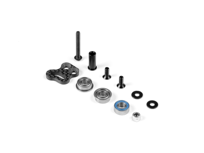 Xray X8 Graphite Belt Tensioner Holder With Ball Bearings - Set (XR343079)