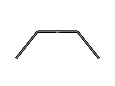 Xray Anti-Roll Bar Rear 2.8 mm (XR343478)
