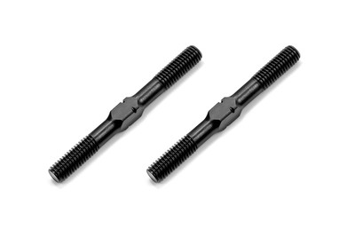 Xray Adj. Turnbuckle M5 L/R 50 mm  - Spring Steel (2) (XR352634)