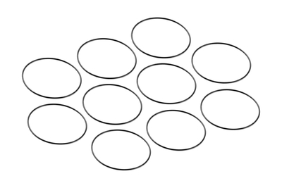 Xray Silicone O-Ring 25.5X0.7  (10) (XR971255)