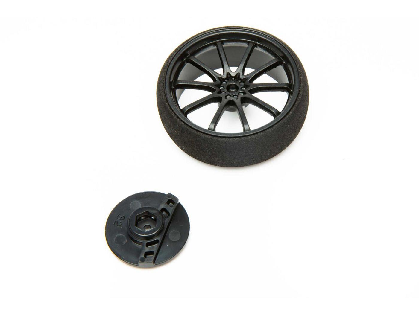 Spektrum Large Wheel - Black DX5Pro 6R 5C (Y-SPM9061)
