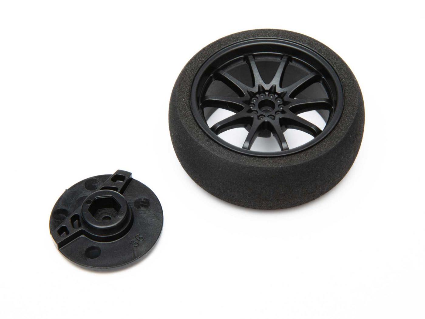 Spektrum Small Wheel - Black DX5Pro 6R (Y-SPM9062)
