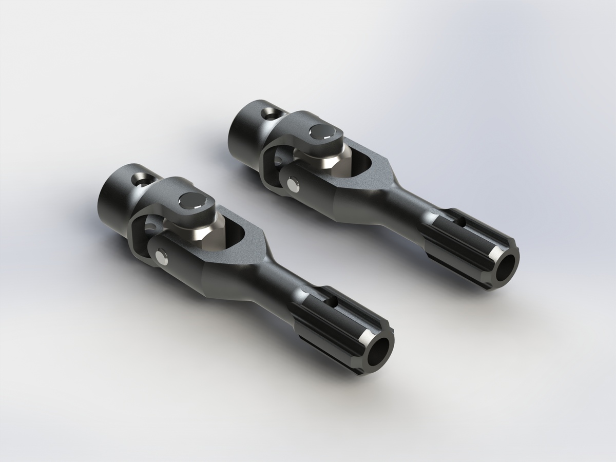 Arrma Steel Diff Outdrive Universal Joint Nero (2) (Z-AR310555)