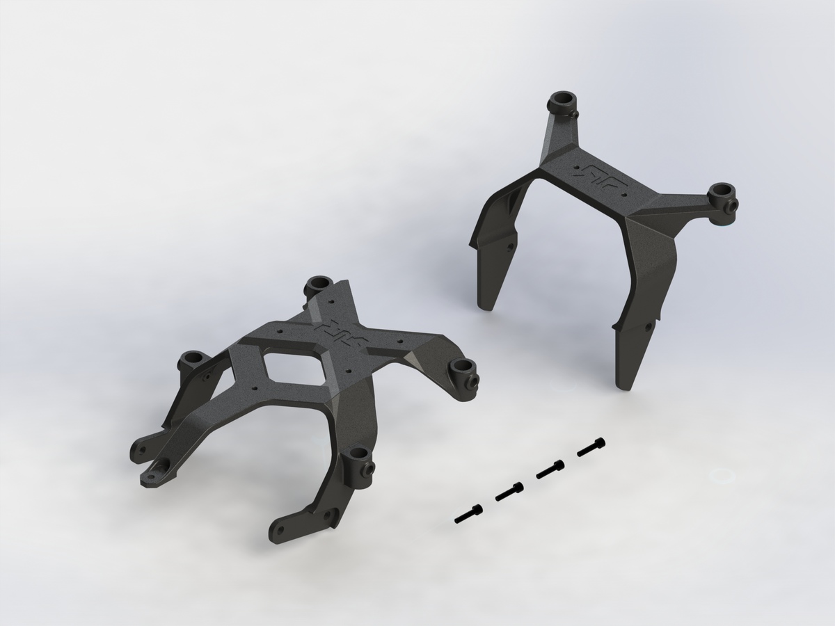 Arrma Front/Rear Body Mount Set Big Rock (Z-AR320361)