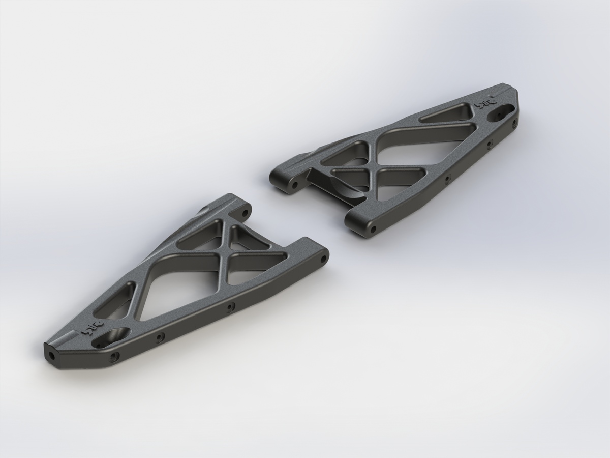 Arrma Front Lower Suspension Arms Nero (2) (Z-AR330331)