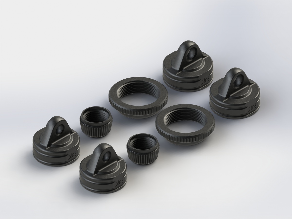 Arrma Shock Cap Set Nero (2) (Z-AR330337)