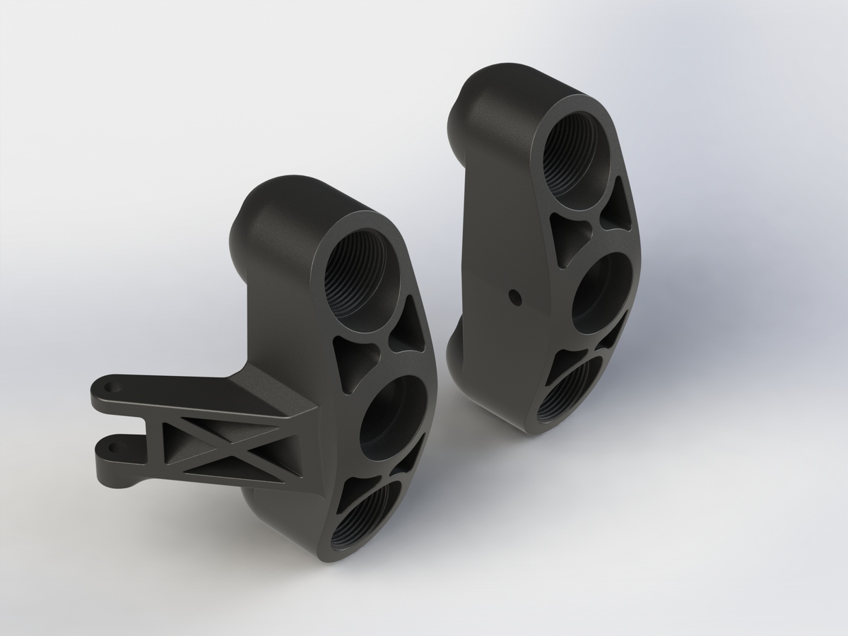 Arrma Steering Block Nero (2) (Z-AR330361)