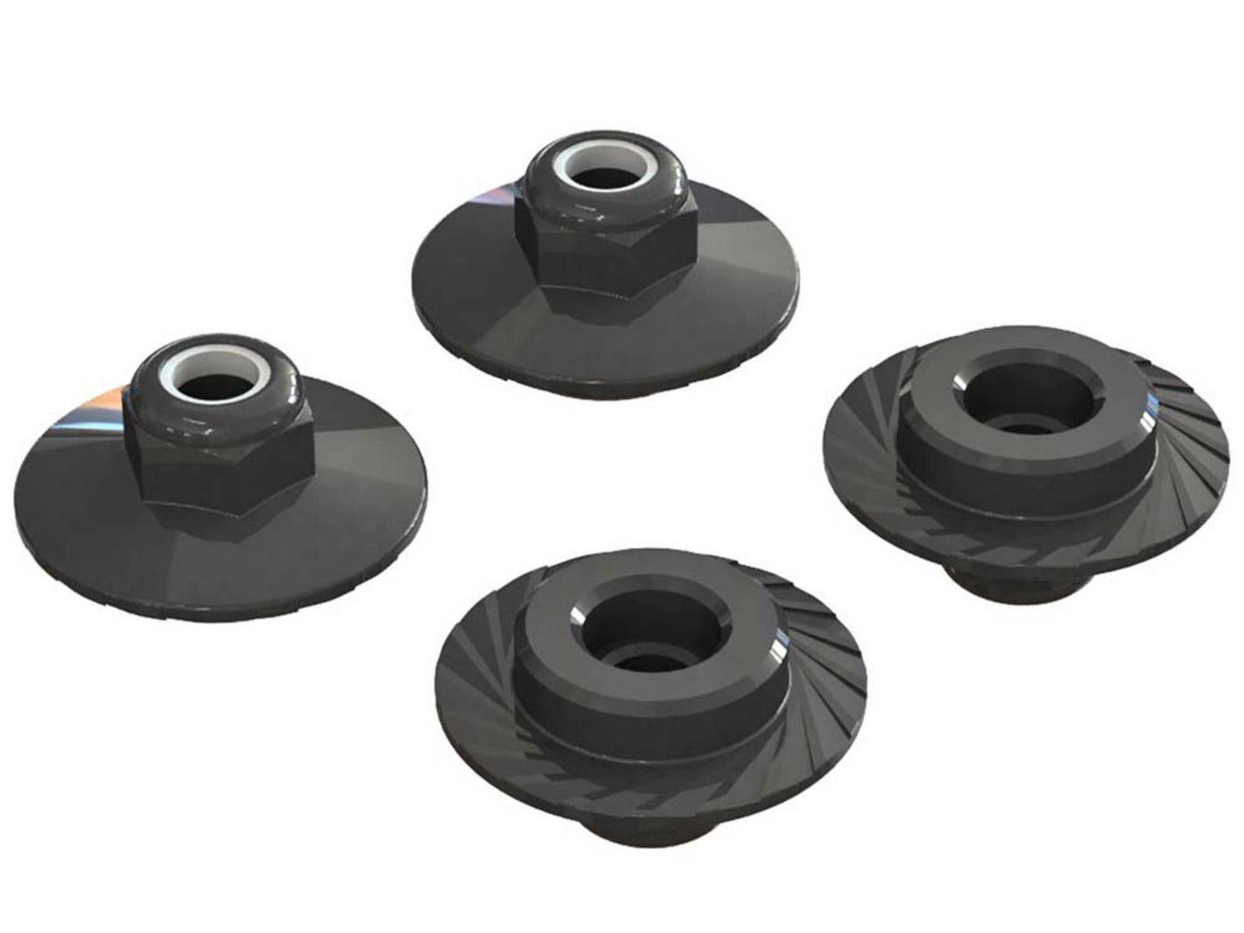 Arrma Flanged Lock Nut 5x8mm (4) (Z-AR708007)
