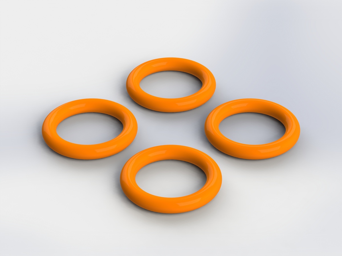 Arrma O-Ring 7x1.5mm Nero (4) (Z-AR716014)