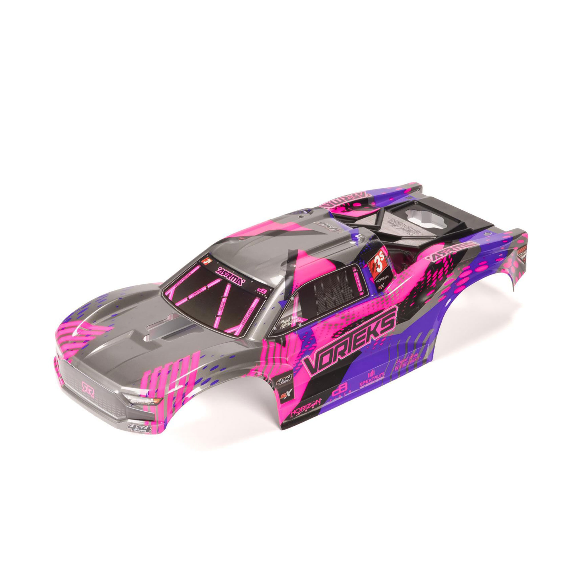 Arrma VORTEKS Clipless Painted Decaled Body, Purple (Z-ARA-2145)