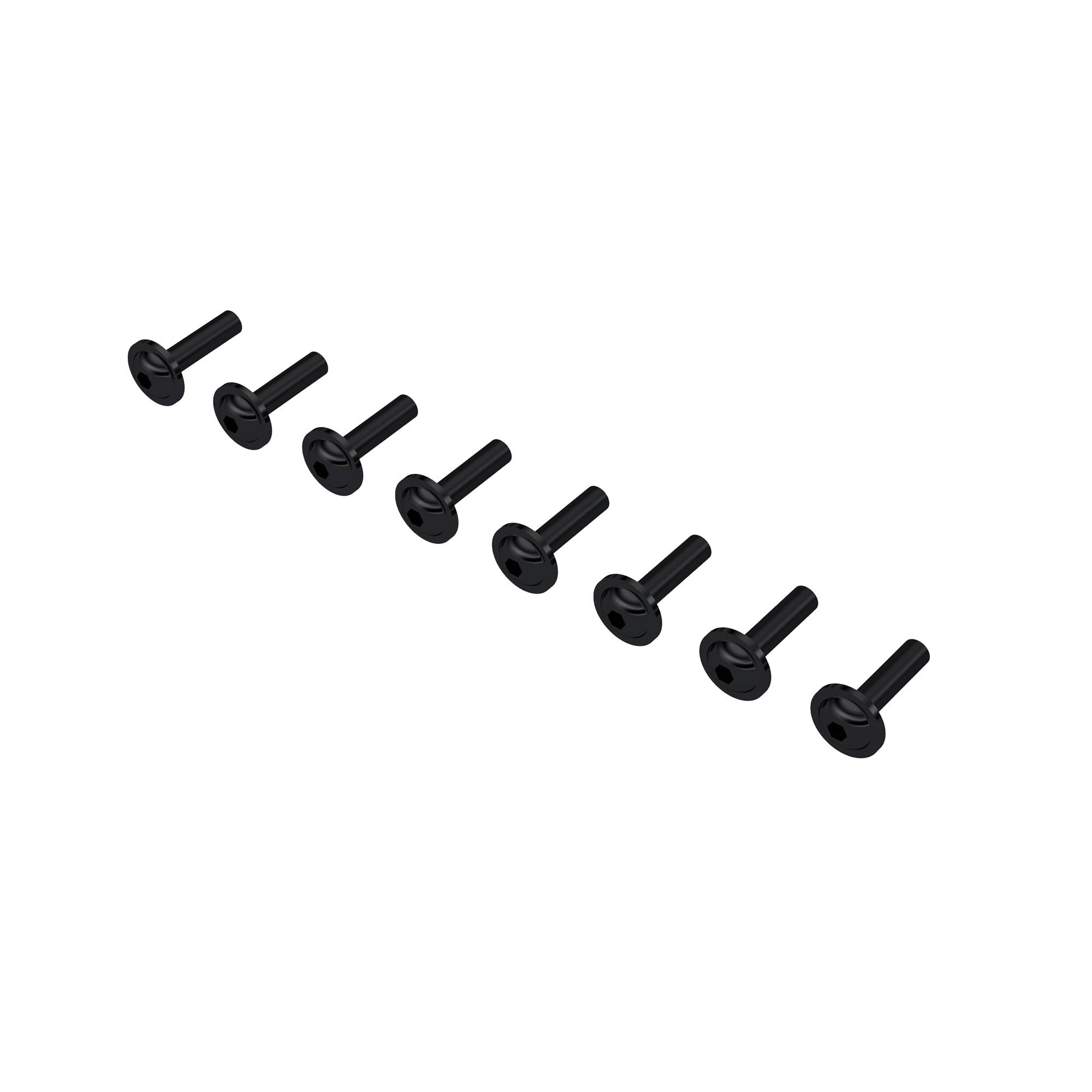 Arrma Button Head Screw M3x12mm with Washer (8) (Z-ARA-2369)