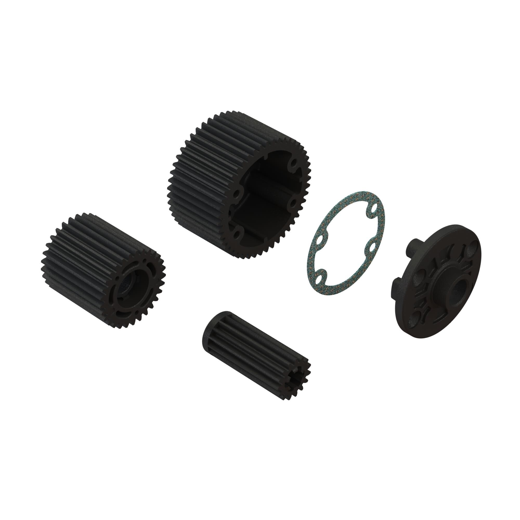 Arrma Diff Case and Idler Gear Set (47/15T, 0.8M) (Z-ARA311095)
