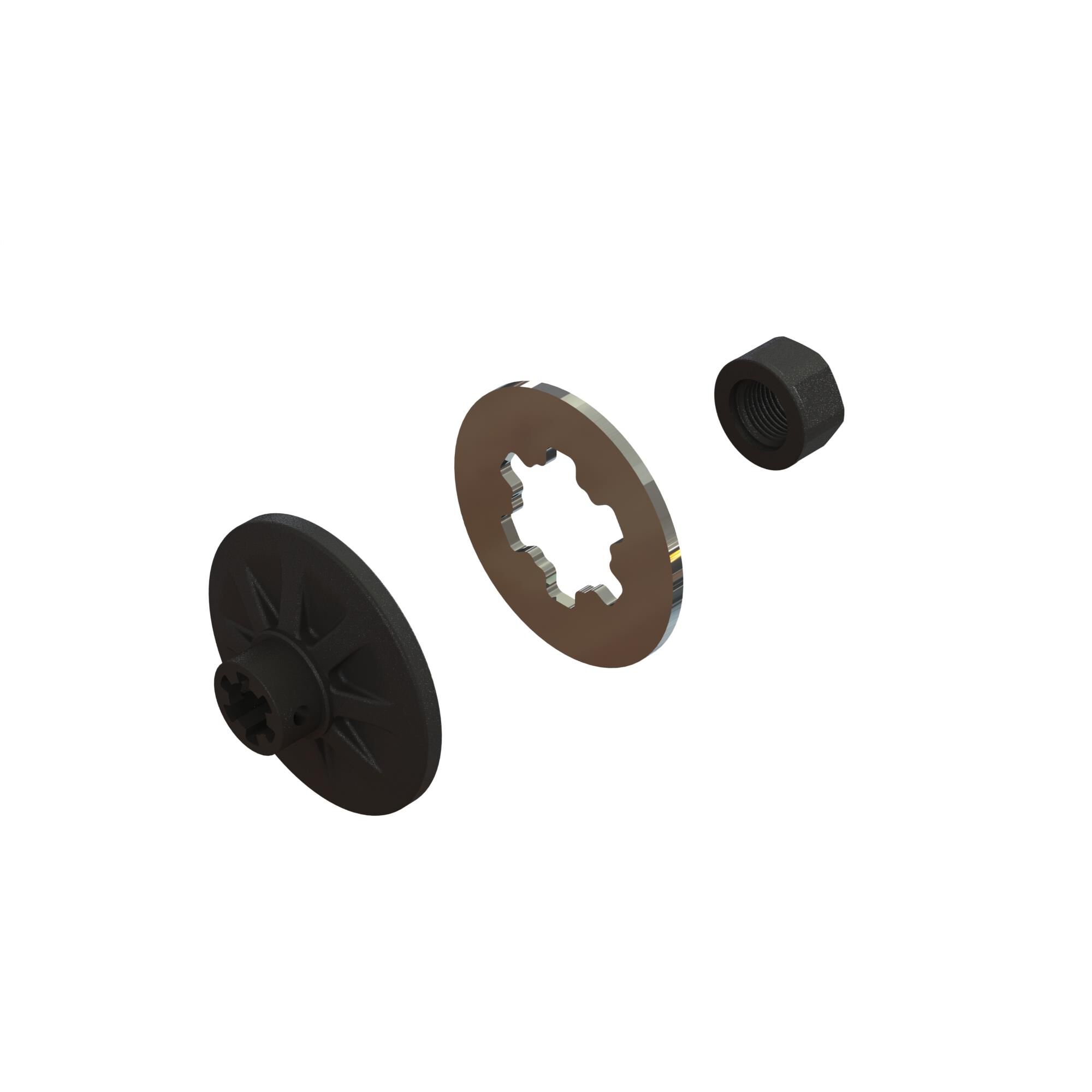 Arrma Slipper Hub And Plate Set (Z-ARA311099)
