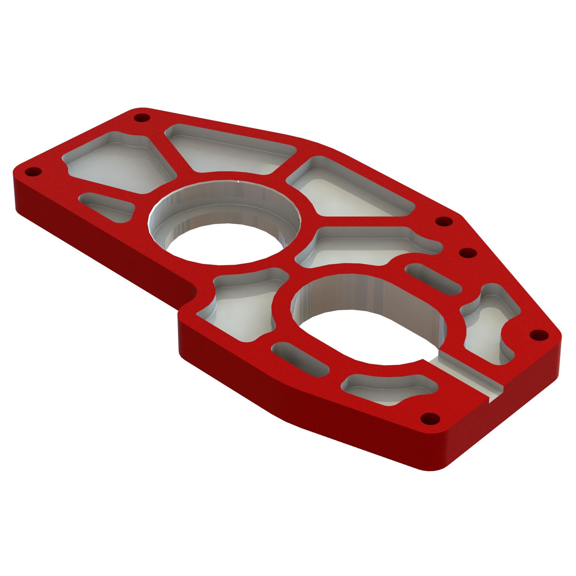 Arrma Aluminium Motor Mount Plate For Center Diff (Z-ARA311192)