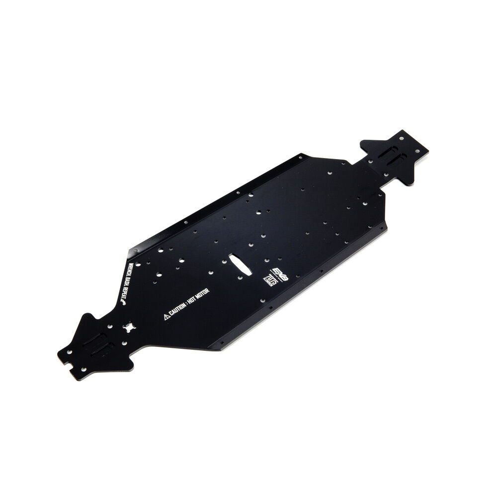 Arrma Aluminum Chassis CNC 7075 T6 SWB Black (Z-ARA320572)