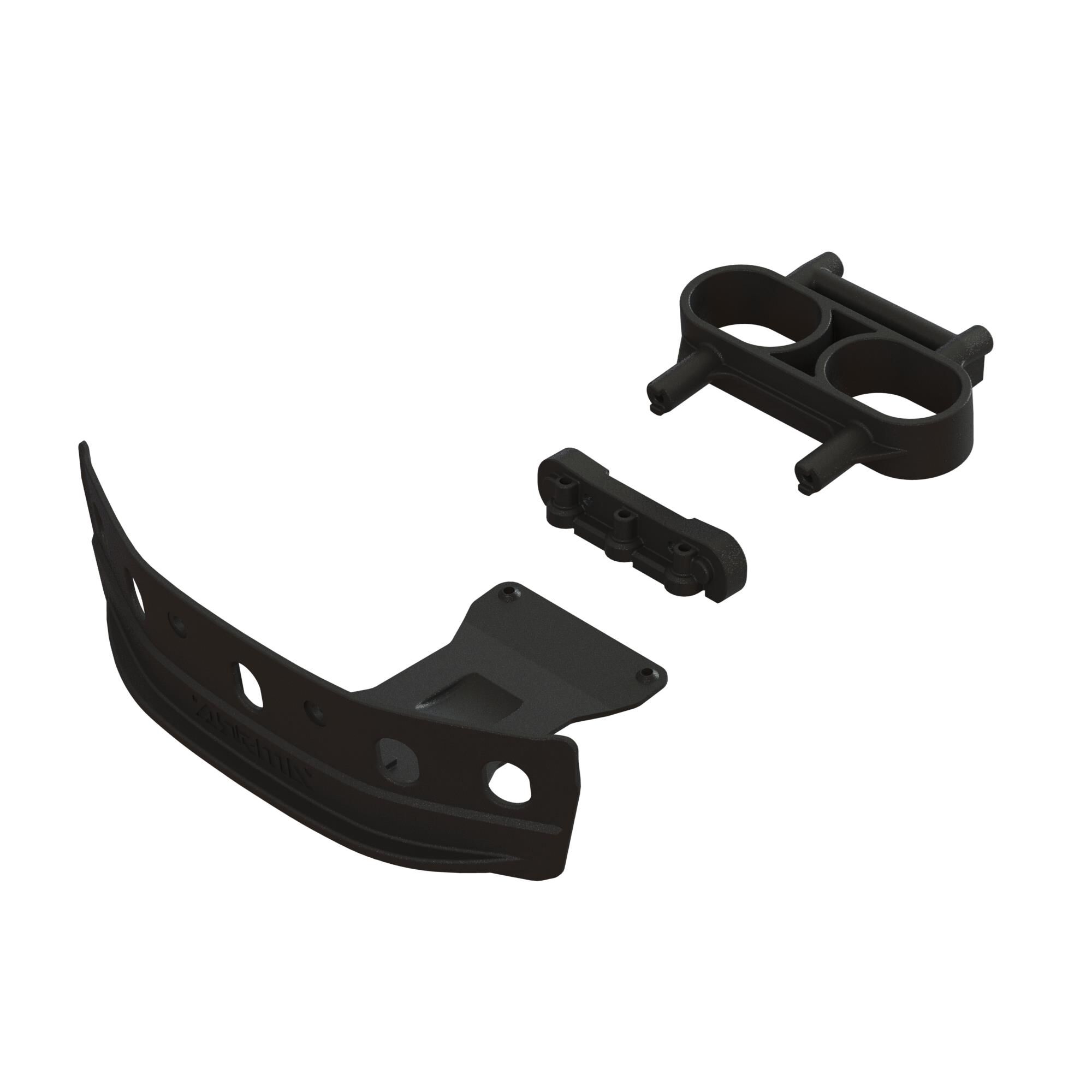 Arrma Front Skid, Skid Mount and Bumper Loop (Z-ARA320724)