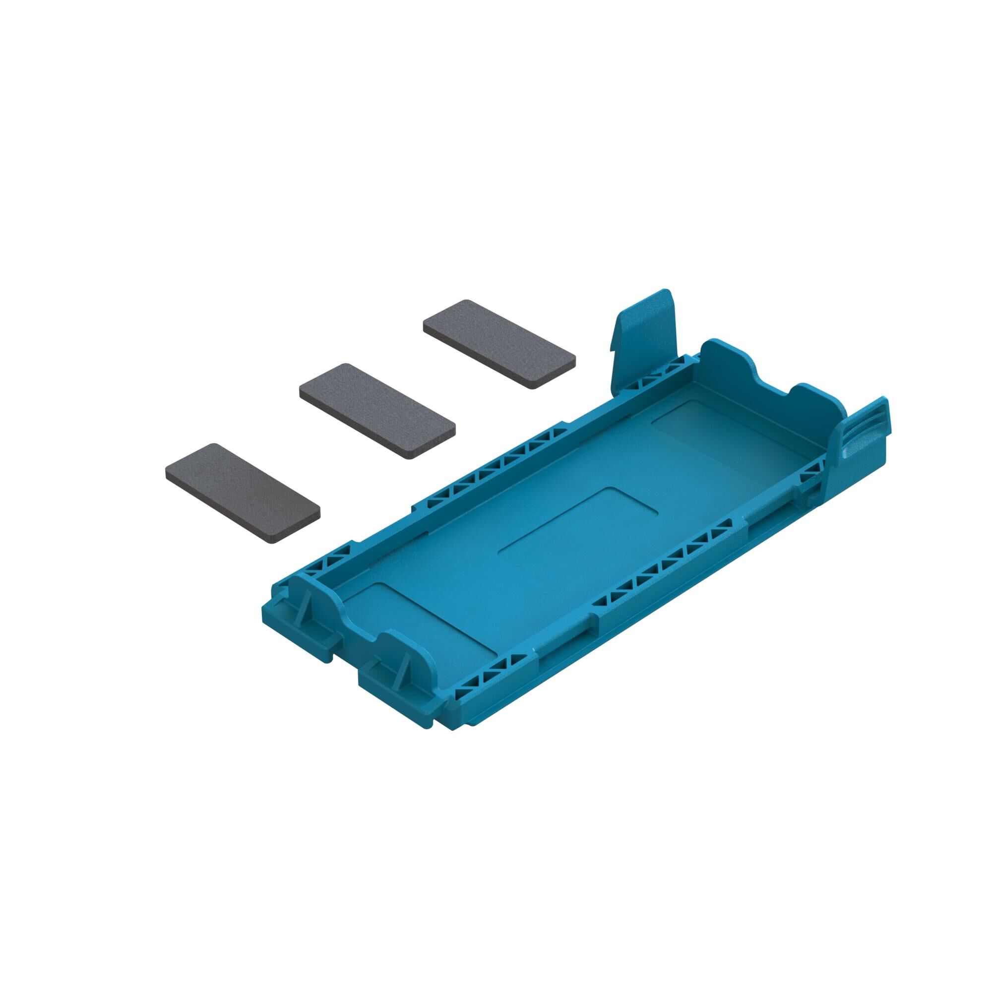 Arrma Battery Door Set - Blue (Z-ARA320789)