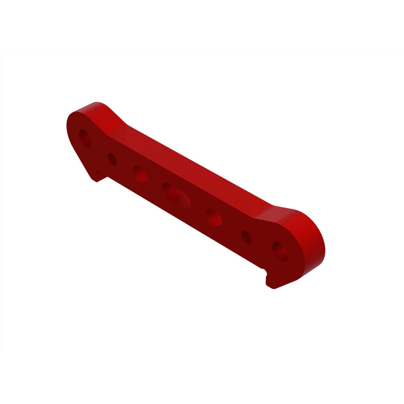 Arrma Aluminum Front Suspension Mount (Red) (Z-ARA330556)