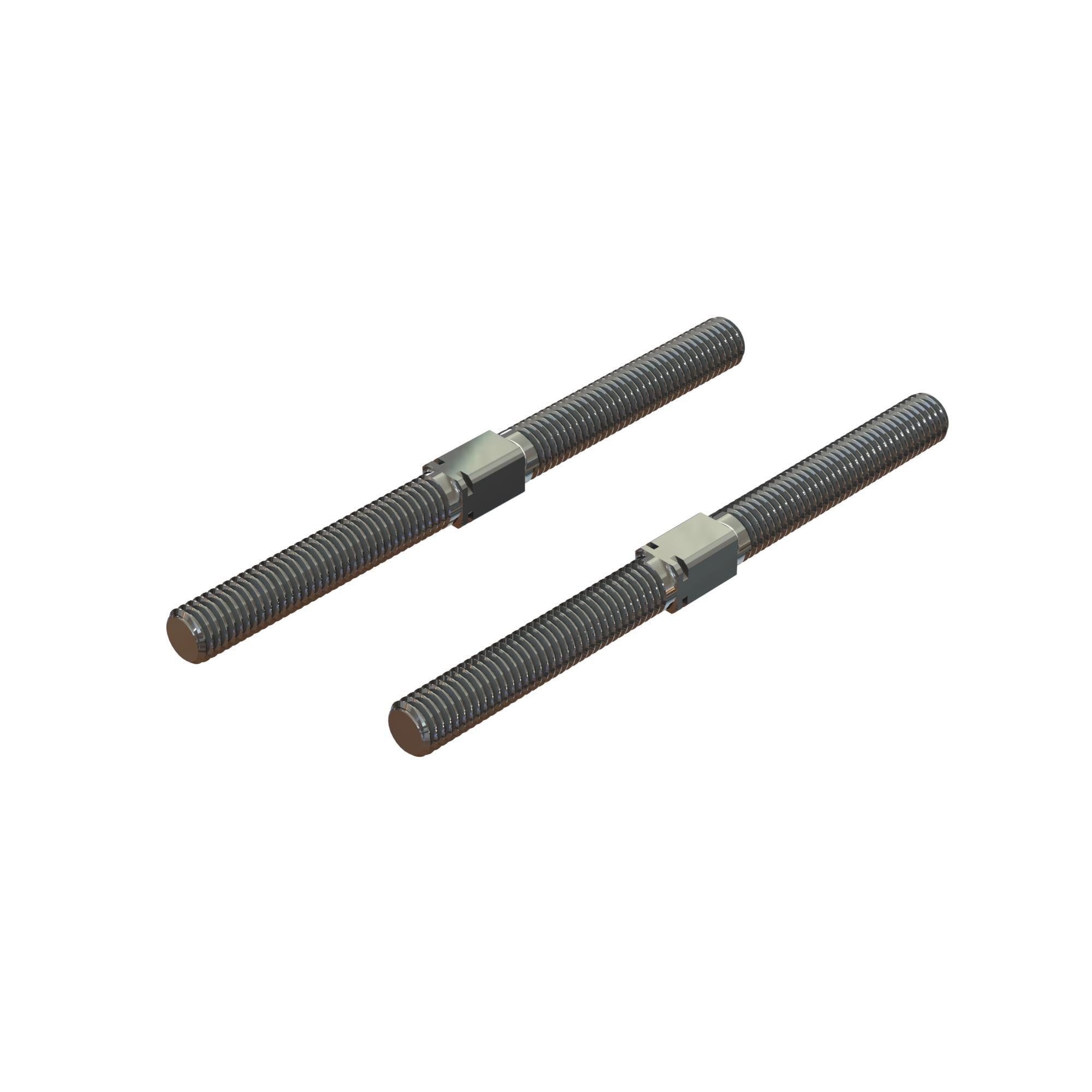 Arrma Steel Turnbuckle M8x105mm Silver (2) (Z-ARA330745)