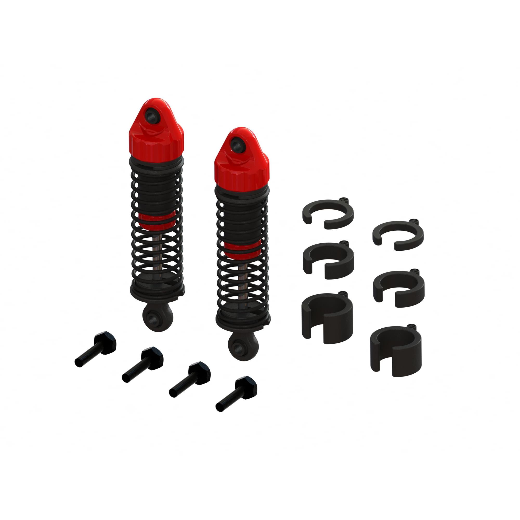 Arrma Shock Set, 58mm Length, 300cSt Oil (2pcs) - GROM (Z-ARA330806)