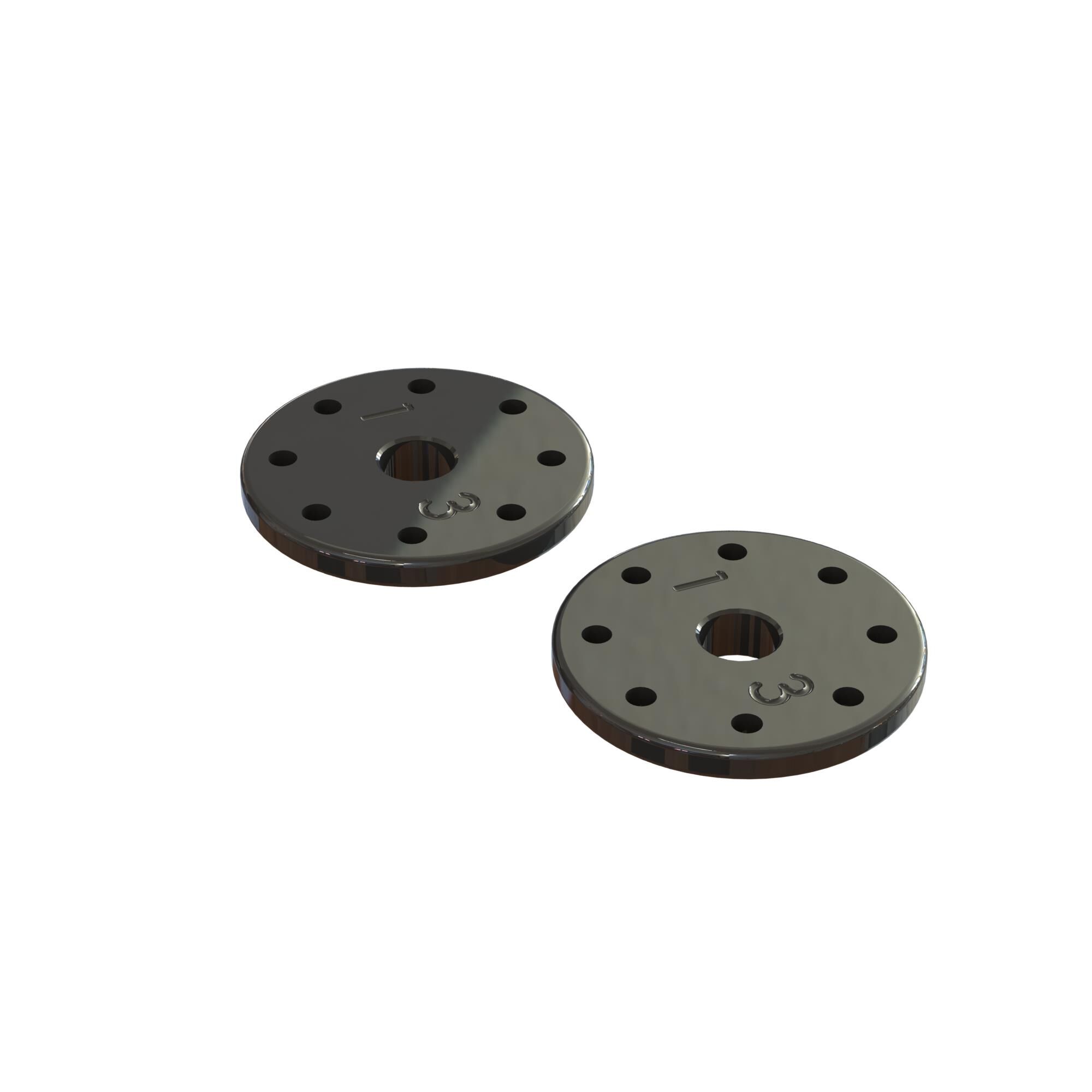 Arrma Machined Shock Piston (Tapered, 8x1.3mm Hole) (2pcs) (Z-ARA330843)
