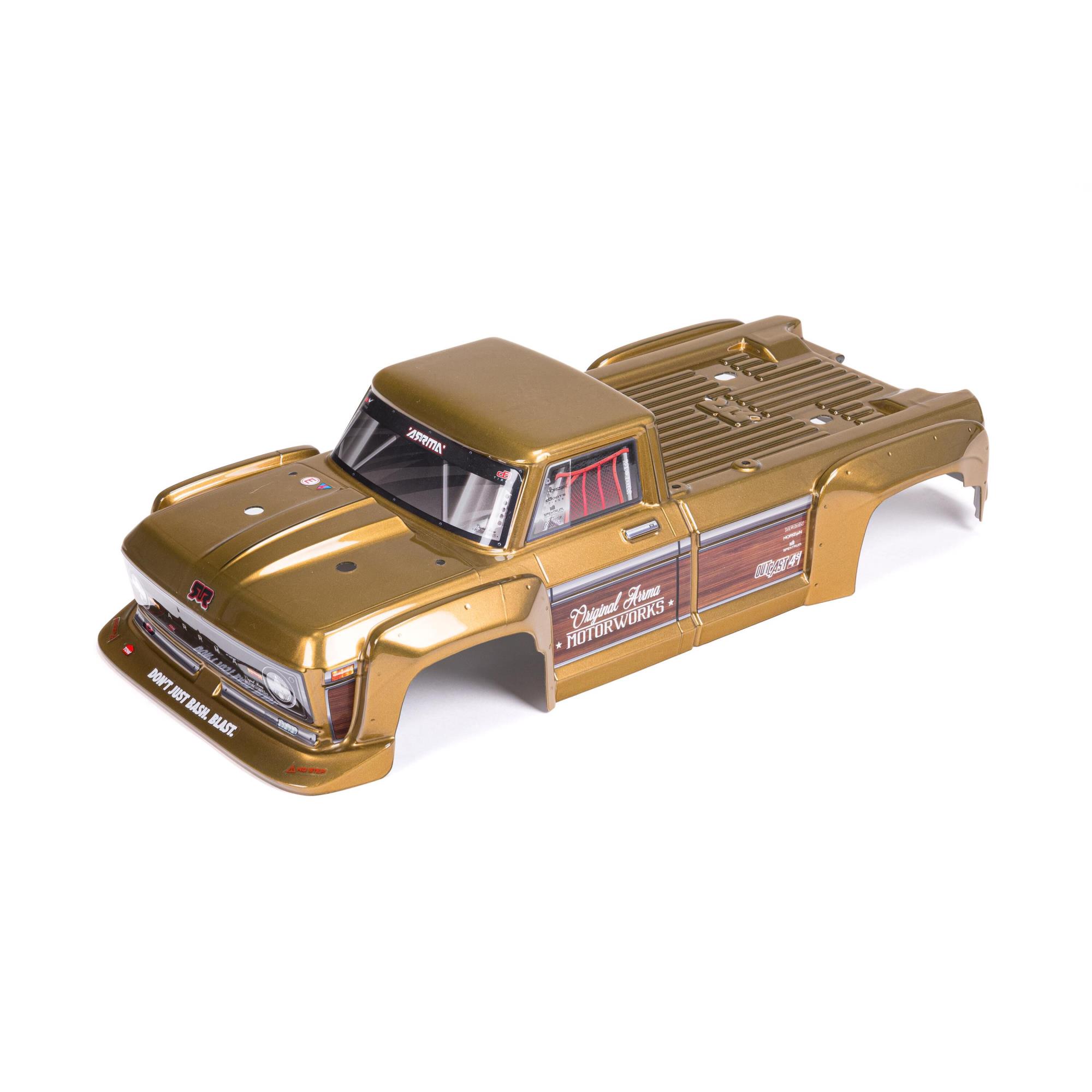 Arrma 1/10 Painted Body, Bronze: OUTCAST 4X4 BLX (Z-ARA402323)