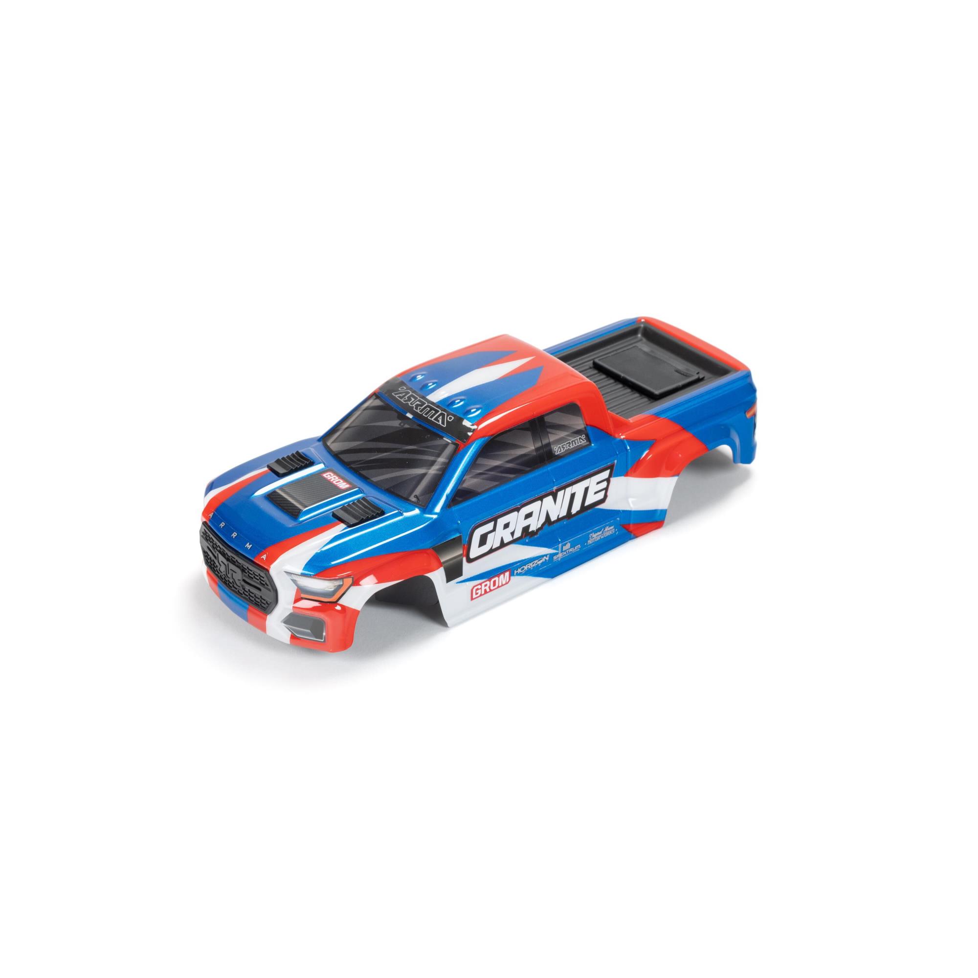 Arrma Granite GROM Body (Blue/Red) (Z-ARA412001)
