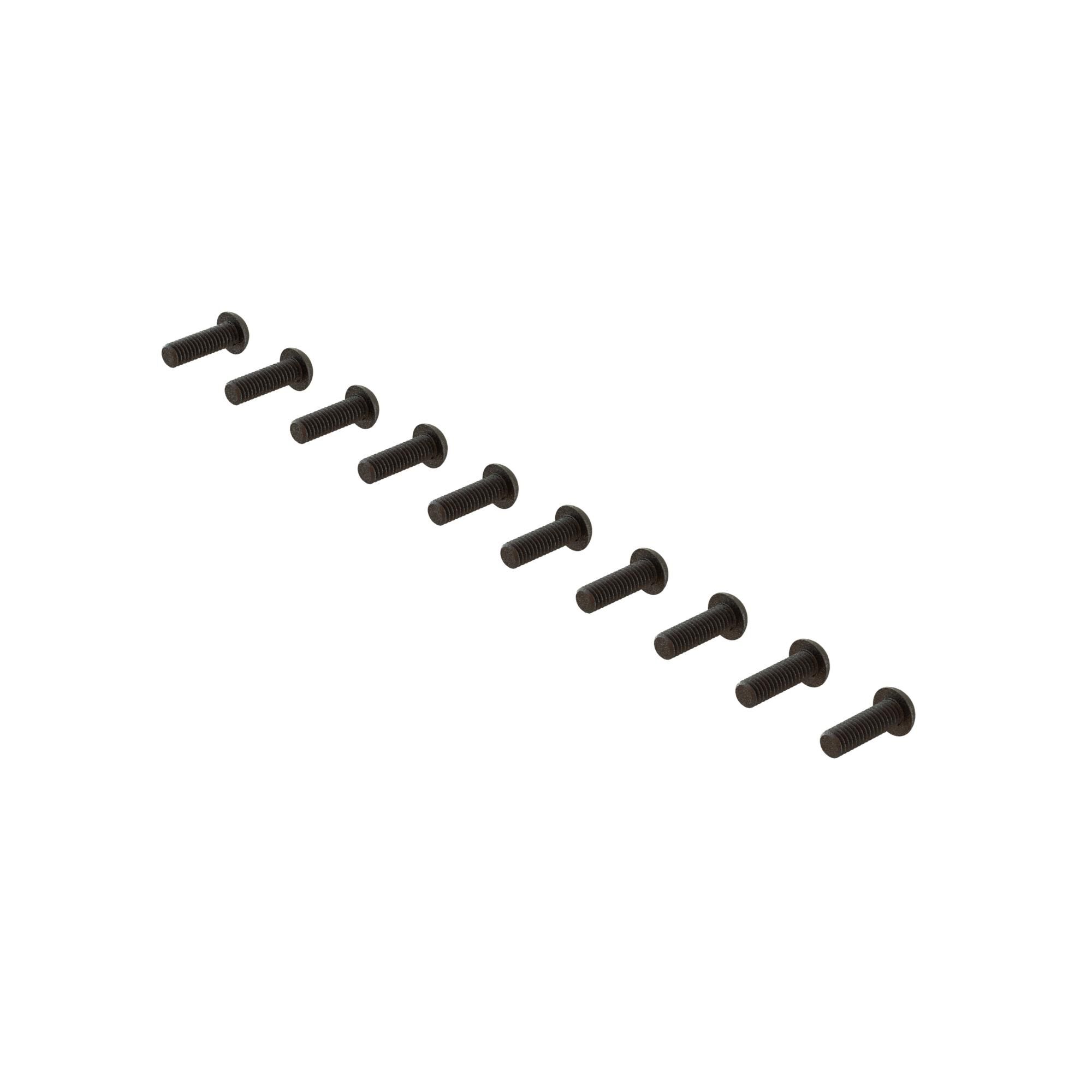 Arrma Button Head Screw M2.5x8mm (10) (Z-ARA702006)