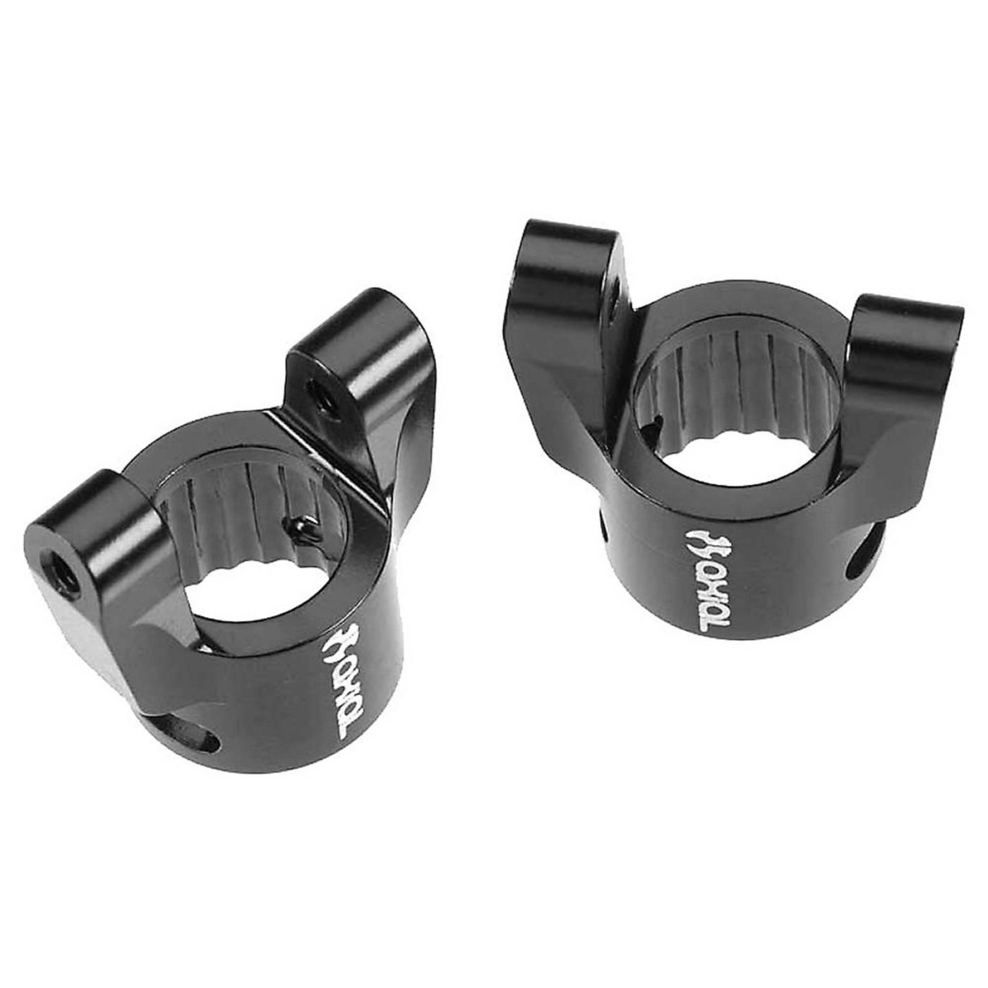Axial Alum C-Hub Carrier Black XR10 (2) (Z-AX30762)