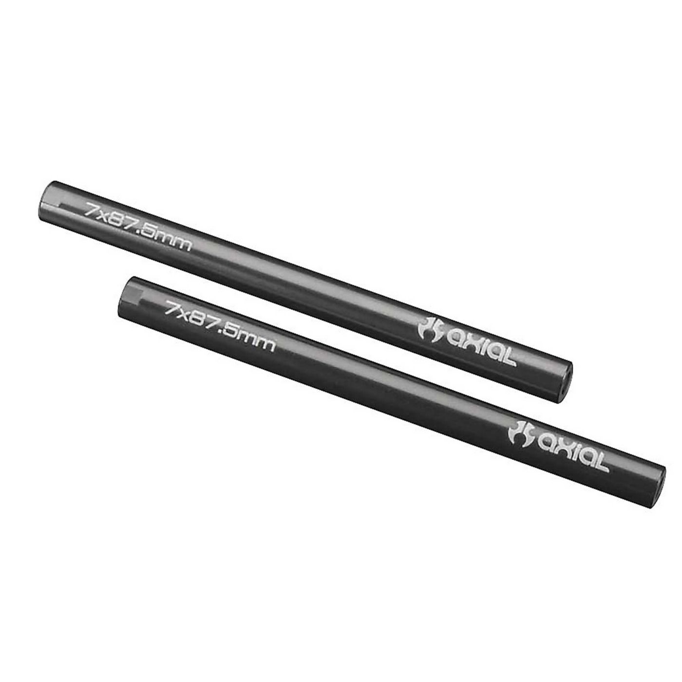 Axial Threaded Aluminum Link 7X87.5mm Grey (2) (Z-AX30792)